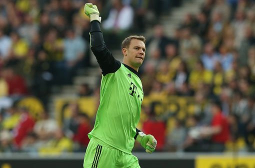 Torwart Bayern M Neuer